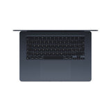 Apple MacBook Air 15-inch : M3 chip with 8-core CPU and 10-core GPU, 16GB, 256GB SSD - Midnight