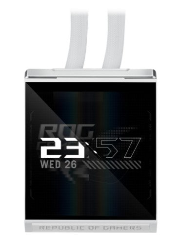ASUS ROG STRIX SLC IV 360 ARGB LCD WHT Processor Liquid cooling kit 12 cm White 1 pc(s)