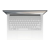 ASUS Zenbook S14 UX5406SA-PZ228W laptop Copilot+ PC Intel Core Ultra 7 256V 35.6 cm (14") Touchscreen 3K 16 GB LPDDR5x-SDRAM 1 TB SSD Wi-Fi 7 (802.11be) Windows 11 Home White