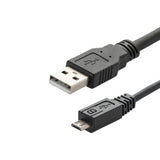 connektgear 2m USB 2 Android Connector Cable Type A Male to Type B Micro MHL Male