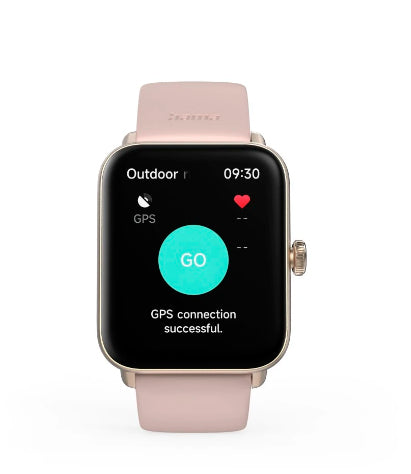 Hama 6010 4.19 cm (1.65") TFT 44 mm Digital Touchscreen Rose, Rose gold GPS (satellite)