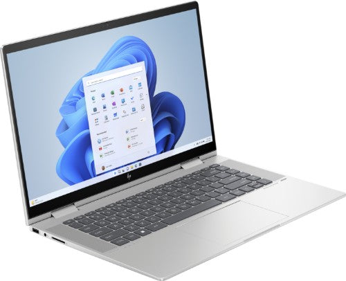 HP ENVY x360 15-fe0008na Intel® Core™ i7 i7-1355U Hybrid (2-in-1) 39.6 cm (15.6") Touchscreen Full HD 16 GB LPDDR5-SDRAM 512 GB SSD NVIDIA GeForce RTX 3050 Wi-Fi 6E (802.11ax) Windows 11 Home Silver