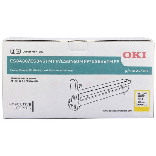 OKI 01247401 Drum kit yellow, 14K pages for OKI ES 8430/8451/8460