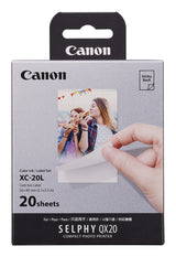 Canon 6755C002/XC-20L Photo cartridge Etikettes 54x85mm, 20 pages for Canon Selphy QX 20