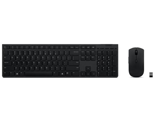 Lenovo 4X31K03967 keyboard Mouse included Office RF Wireless + Bluetooth QWERTY UK English Grey