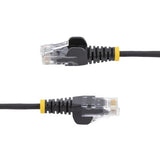 StarTech.com 2 m CAT6 Cable - Slim - Snagless RJ45 Connectors - Black
