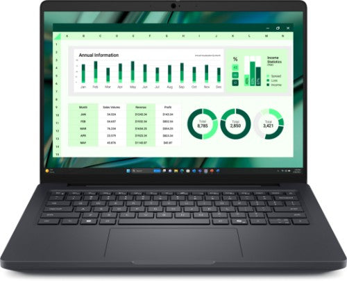 DELL Pro Max 14 MC14250 Intel Core Ultra 7 265H Mobile workstation 35.6 cm (14") Full HD+ 16 GB LPDDR5x-SDRAM 512 GB SSD NVIDIA RTX PRO 500 Blackwell Wi-Fi 7 (802.11be) Windows 11 Pro UK English Black