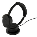 Jabra Evolve3 65 Flex MS - USB-A with Dongle - Black (Wireless Charging Pad)