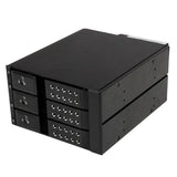 StarTech.com 3 Bay Aluminum Trayless Hot Swap Mobile Rack Backplane for 3.5in SAS II/SATA III - 6 Gbps HDD
