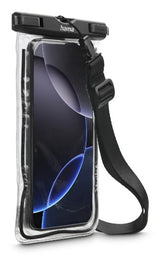 Hama Waterproof Mob. Ph. Case, up to 6.7”, IPX8, Underw. Case, f. Hanging, blk