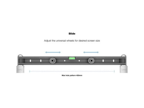 Multibrackets M Universal Public Wallmount, w Locks, Small