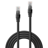 Lindy 7.5m CAT6 U/UTP Network Cable, Black