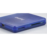 Hama USB 2.0 Multi Card Reader, SD/microSD/CF, blue