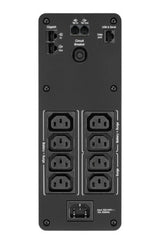 APC Back-UPS Pro, 1600VA/960W, Tower, 230V, 8x IEC C13 outlets, Sine Wave, AVR, USB Type A + C ports, LCD, User Replaceable Battery