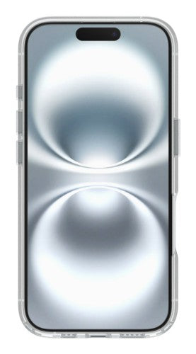 OtterBox Symmetry Series Clear for MagSafe + Premium Glass for Apple iPhone 16, Transparent