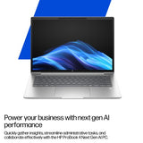 HP ProBook 4 G1q 14 inch Notebook Next Gen AI PC Wolf Pro Security Edition Copilot+ PC Snapdragon X1-26-100 Laptop 35.6 cm (14") WUXGA 32 GB LPDDR5x-SDRAM 1 TB SSD Wi-Fi 7 (802.11be) Windows 11 Pro Silver