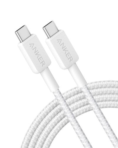 Anker Braided USB-C to Lightning Charging Cable 1.8 m, White
