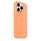 Apple iPhone 15 Pro Silicone Case with MagSafe - Orange Sorbet