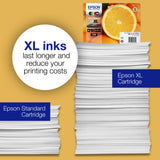 Epson C13T33374011/33 Ink cartridge multi pack Bk,C,M,Y,PBK EasyMail 6,4ml+4x4,5ml Pack=5 for Epson XP 530