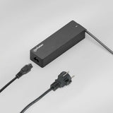 Manhattan Mains Power Cord/Cable, Euro 2-pin (CEE 7/4 Schuko) plug to C5 Female (cloverleaf/triangular), 3m, 2.5A, Lead, Lifetime Warranty