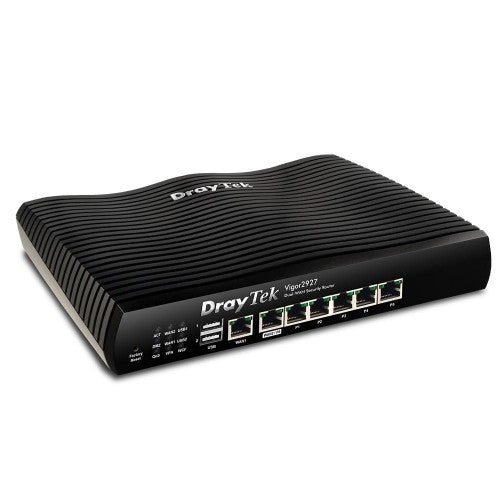 DrayTek Vigor 2927Lac wireless router Gigabit Ethernet Dual-band (2.4 GHz / 5 GHz) 4G Black