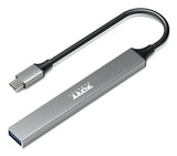 Port Designs 900163 interface hub USB Type-C 5000 Mbit/s Silver