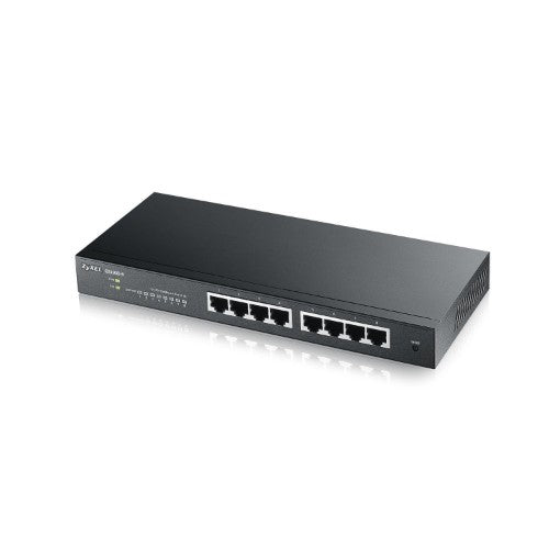 Zyxel GS1900-8HP v3 PoE Managed L2 Gigabit Ethernet (10/100/1000) Power over Ethernet (PoE) Black