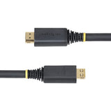 StarTech.com HDMI2-CABLE-GRIP-15M HDMI cable HDMI Type A (Standard) Black