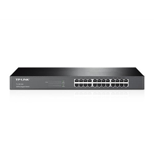 TP-Link TL-SG1024 network switch Unmanaged L2 Gigabit Ethernet (10/100/1000) Black