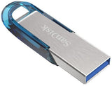 SanDisk Ultra Flair USB flash drive 32 GB USB Type-A 3.2 Gen 1 (3.1 Gen 1) Blue, Silver
