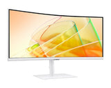 Samsung LS34C650TAU Computer Monitor 86.4 cm (34") 3440 x 1440 pixels 4K Ultra HD LED White