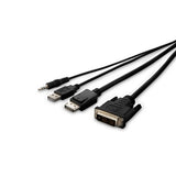 Belkin F1DN2CC-DHPP10T KVM cable Black 3 m