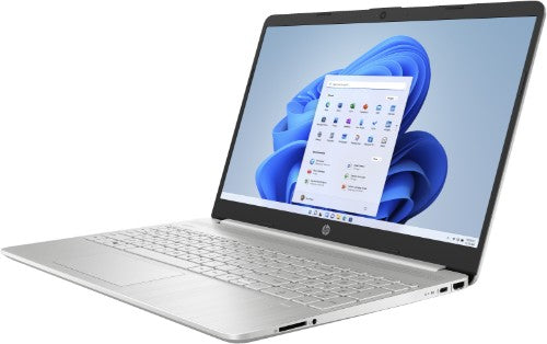 HP 15s-fq2015na Intel® Core™ i3 i3-1115G4 Laptop 39.6 cm (15.6") Full HD 8 GB DDR4-SDRAM 256 GB SSD Wi-Fi 5 (802.11ac) Windows 11 Home Silver