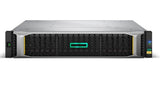 HPE MSA 1050 disk array 4.8 TB Rack (2U) Black, Stainless steel