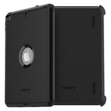 OtterBox Defender Case for iPad 7th/8th/9th gen, Shockproof, Ultra-Rugged Protective Case with built in Screen Protector, 2x Tested to Military Standard, Black,, No retail packaging