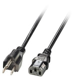 Lindy 2m US 3 Pin to C13 Mains Cable
