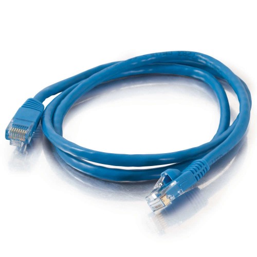 C2G 2m Cat5e Booted Unshielded (UTP) Network Patch Cable - Blue