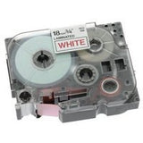 Brother TZE-242 DirectLabel red on white Laminat 18mm x 8m for Brother P-Touch TZ 3.5-18mm/36mm/6-18mm/6-24mm/6-36mm