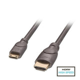 Lindy 0.5m Premium HDMI to Mini HDMI Cable, Anthra