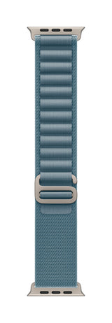 Apple MFTH4ZM/A smart wearable accessory Band Blue Titanium, Polyester, Spandex