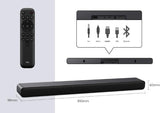 TCL S45H 2.0ch Pro A-i-O Deep Bass S/bar Black 2.0 channels 50 W