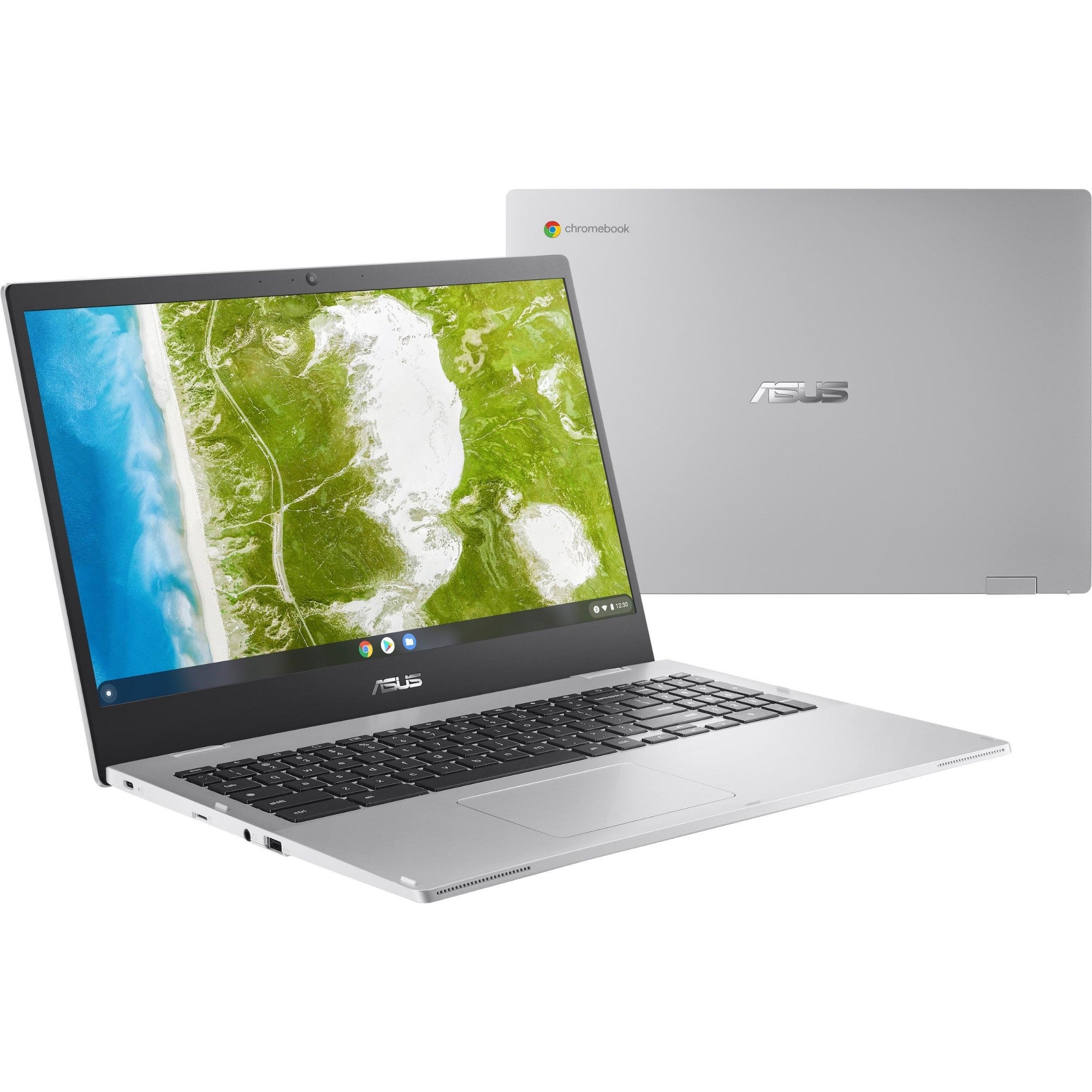 ASUS Chromebook CX1500CKA-NJ0295 Intel® Celeron® N N4500 39.6 cm (15.6") Full HD 4 GB LPDDR4x-SDRAM 64 GB eMMC Wi-Fi 6 (802.11ax) ChromeOS Silver  - Computers - ASUS