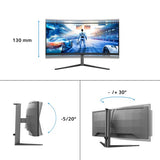 Philips Evnia 6000 34M2C6500/00 computer monitor 86.4 cm (34") 3440 x 1440 pixels Wide Quad HD QD-OLED Grey
