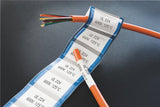 Dymo 1868810 Shrink tubing black on white 12mm x 2,7m for Dymo Rhino XTL-300/500
