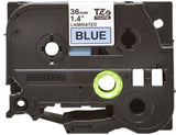 Brother TZE-561 DirectLabel black on blue Laminat 36mm x 8m for Brother P-Touch TZ 3.5-36mm/HSE/6-36mm