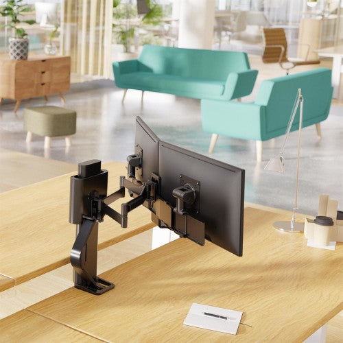 Ergotron TRACE 45-658-224 monitor mount / stand 68.6 cm (27") Black Desk