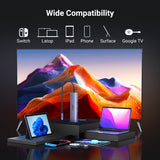 Ugreen 60515 USB-C Hub 2*USB3.0+HDMI+RJ45+SD&TF +PD port Converter