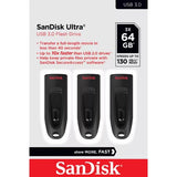 SanDisk Ultra USB flash drive 64 GB USB Type-A 3.2 Gen 1 (3.1 Gen 1) Black