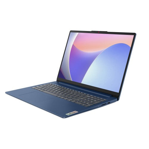Lenovo IdeaPad Slim 3 16IRU8 Intel® U U300 Laptop 40.6 cm (16") WUXGA 4 GB LPDDR5-SDRAM 128 GB SSD Wi-Fi 6 (802.11ax) Windows 11 Home in S mode English Blue