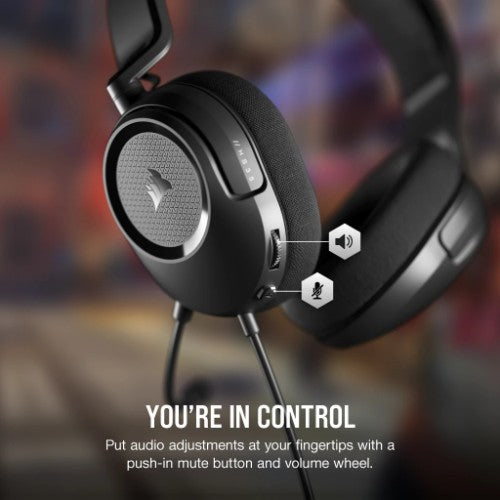 Corsair HS35 SURROUND v2 Headset Wired Head-band Gaming Black